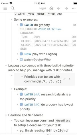 Logseq大纲笔记App移动端官方版