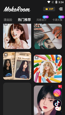 Mokoroom卡通动漫相机APP