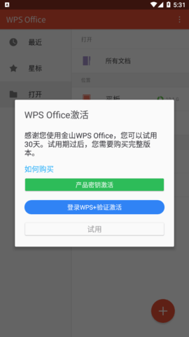 手机WPS Office pro破解版