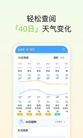 和美快天气查询APP