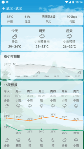 鼎鼎天气(24小时预报)App最新版