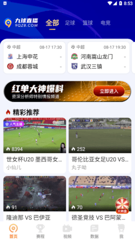 九球全球体育直播app