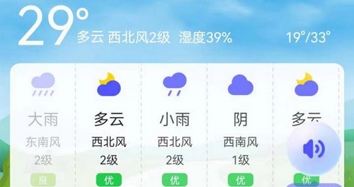 实用天气(24小时预报)App