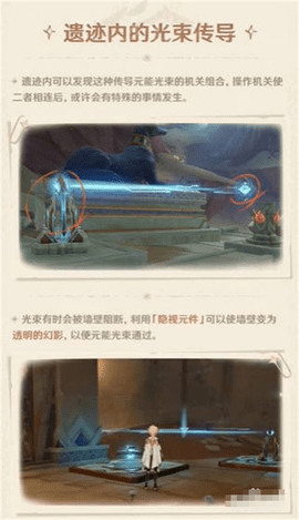 原神3.1版本须弥沙漠地图机关解谜攻略教程