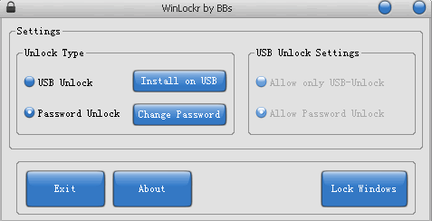 WinLockr(windows加密上锁软件)