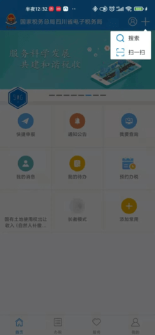 四川省电子税务局网上办税大厅APP