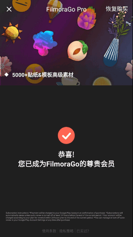 FilmoraGoPro订阅专业版