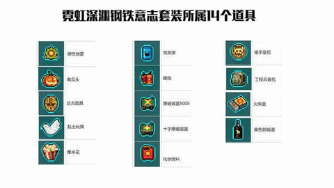 霓虹深渊无限钢铁意志套装有哪些 钢铁意志套装获取攻略