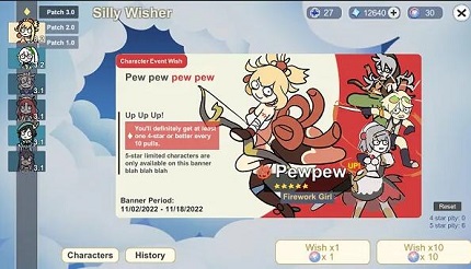 silly wisher怎么打怪 silly wisher原神同人小游戏打怪攻略