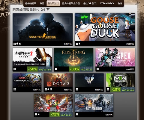 2022年度Steam最佳游戏有哪些 Steam2022年度最佳榜单一览
