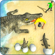 鳄鱼模拟器攻击游戏3D安卓版