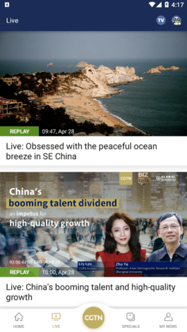 CGTN(中国国际电视台)App
