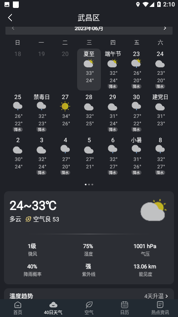 知己天气预报免费版