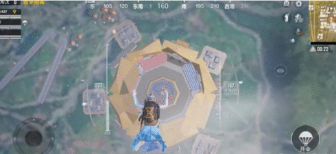 和平精英天空赛场八角笼在哪 天空赛场八角笼位置进入方法