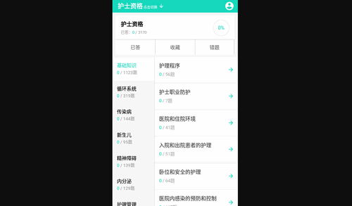 护师护士护考题库App手机版