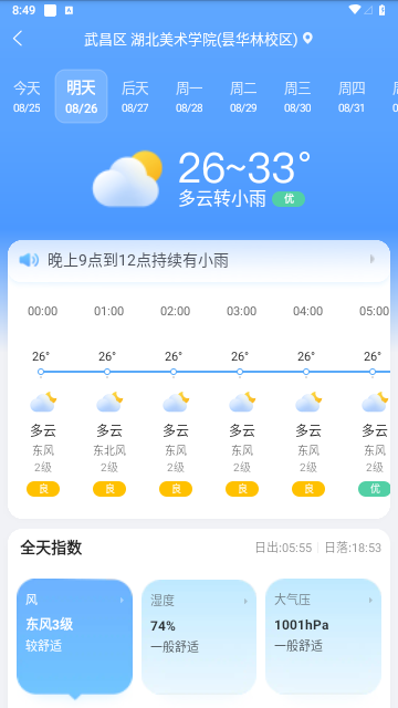 15日天气预报2023最新版