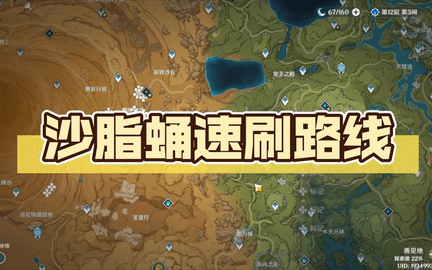 原神沙脂蛹在哪采集 原神沙脂蛹快速采集路线图文攻略