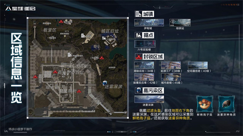 星球重启尖叫戈壁地图信息一览 伊甸城地图信息一览