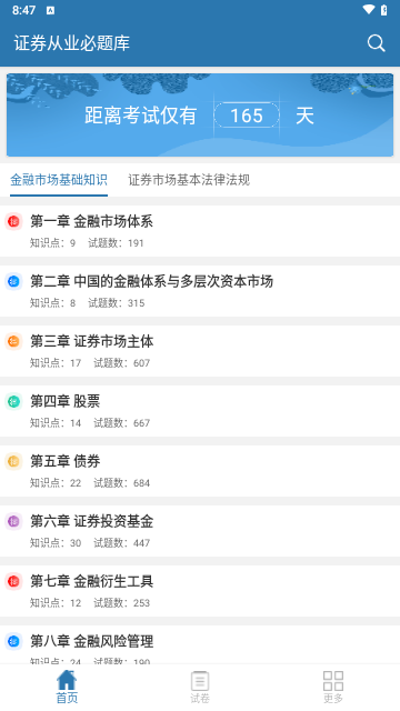 证券从业必题库手机版