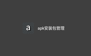 apk安装包管理汉化版
