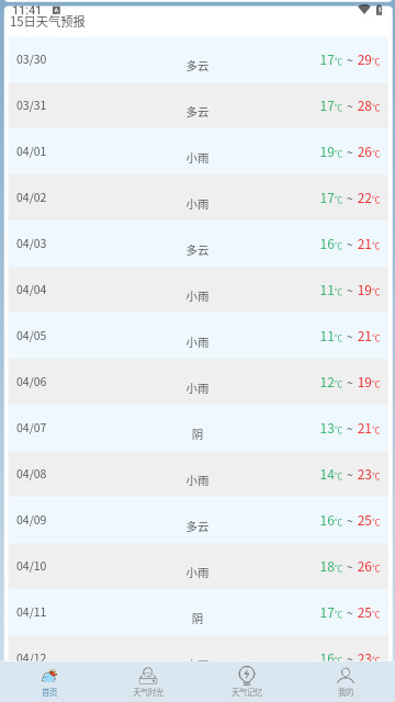 易播天气手机版