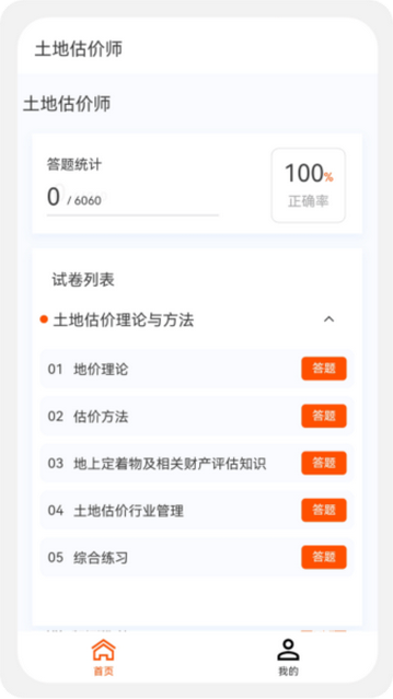 土地估价师原题库手机版