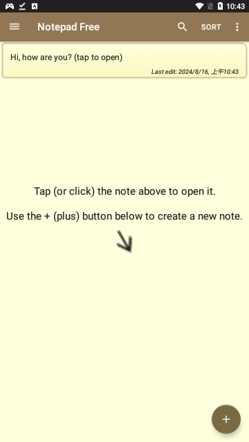 Notepad Free