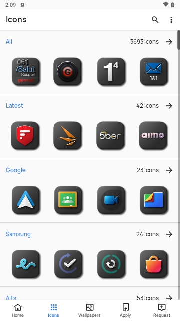 Shiiny Icon Pack