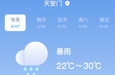 舒适天气预报软件