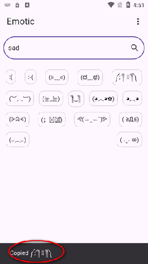 Emotic颜文字表情包app