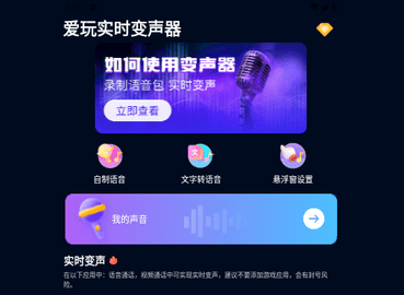 爱玩实时变声器手机版