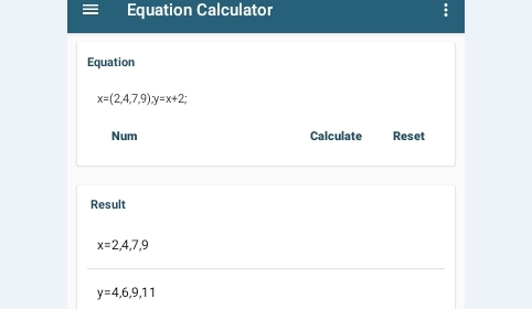 Equation Calculator手机版