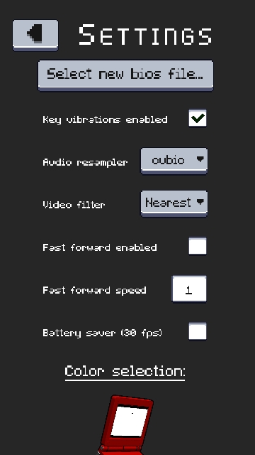 GBA Emulator