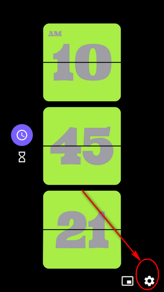 Flipy翻页时钟APP