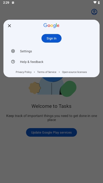 Google Tasks日程管理APP