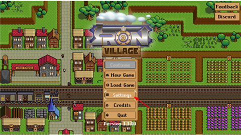 钢铁之村破解版内置菜单