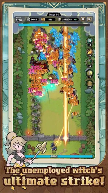 邪恶女巫塔防游戏