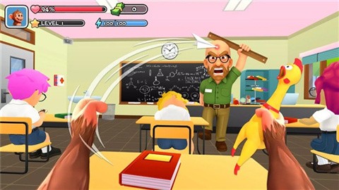 猴子学生校园恶作剧 (4)